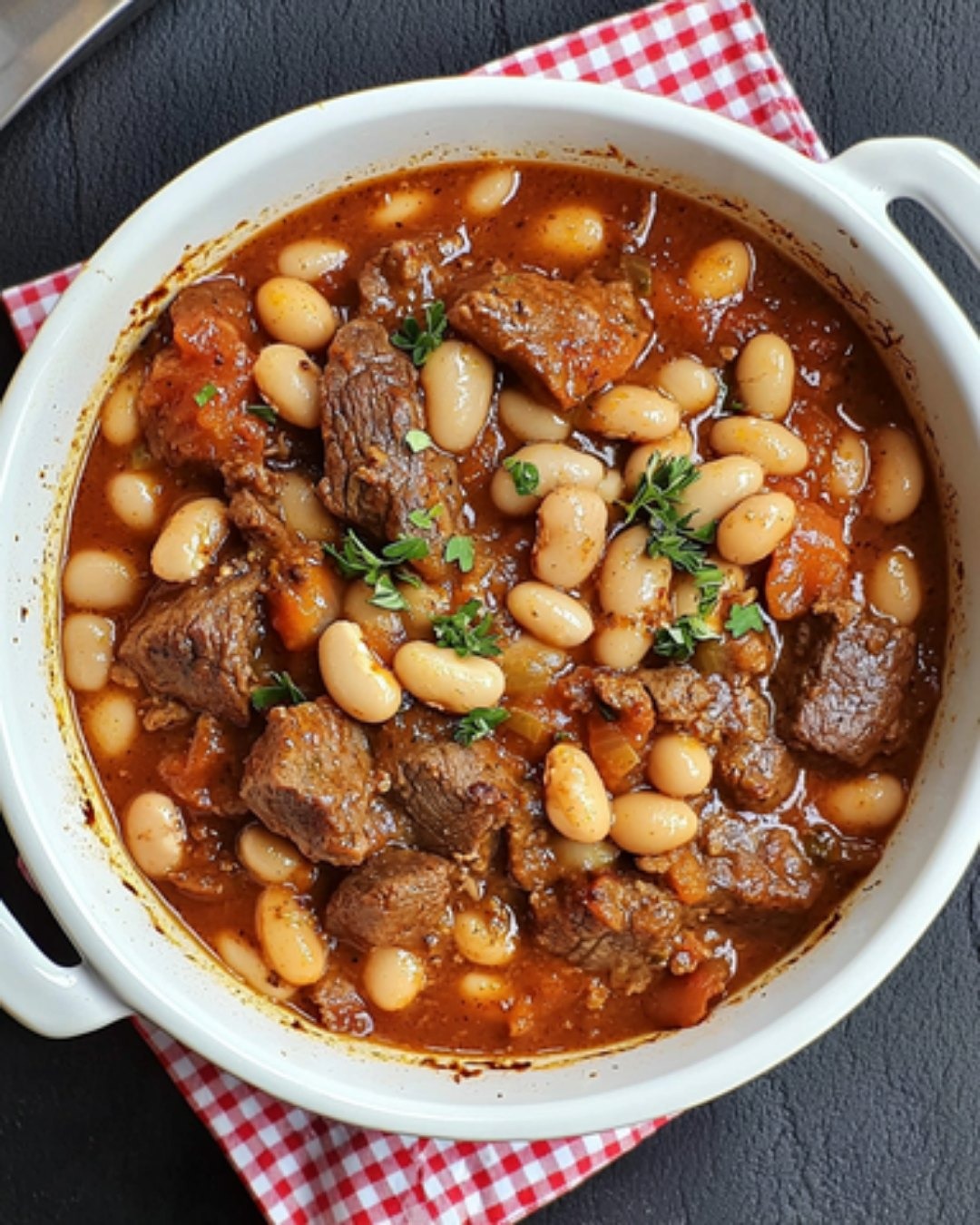 Loubia : Boeuf Mijoté aux Haricots Blancs