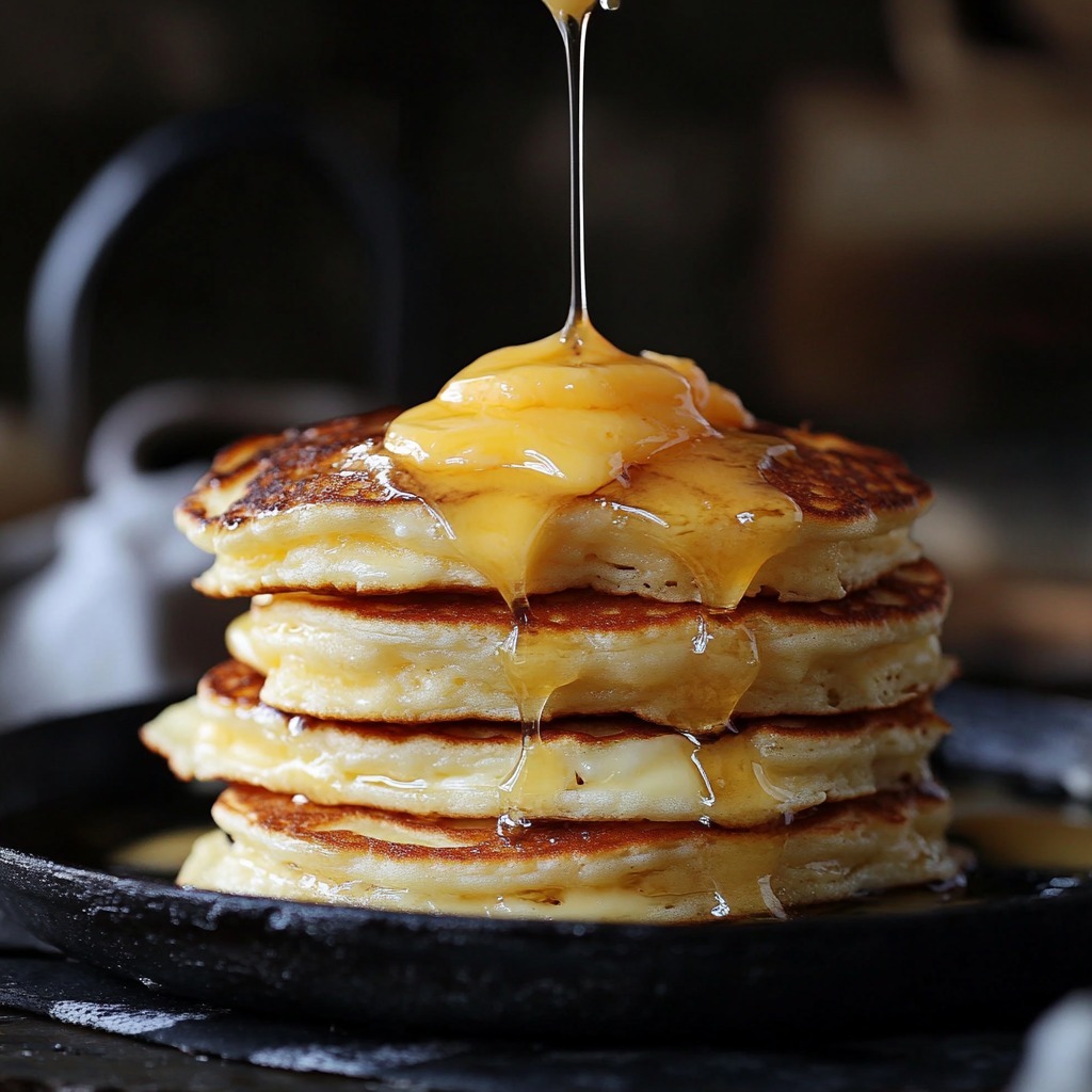 Pancakes au yaourt légers