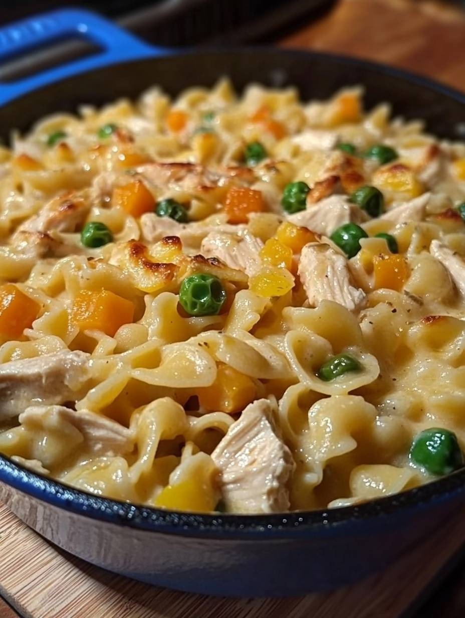 Chicken Pot Pie Pasta