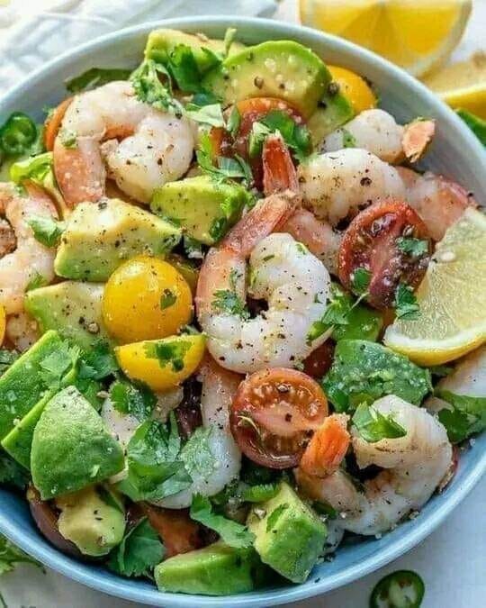 SALADE DE CREVETTES