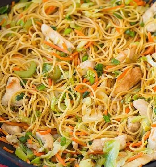 Chow Mein au poulet