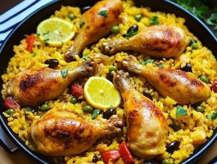 Paella au Poulet