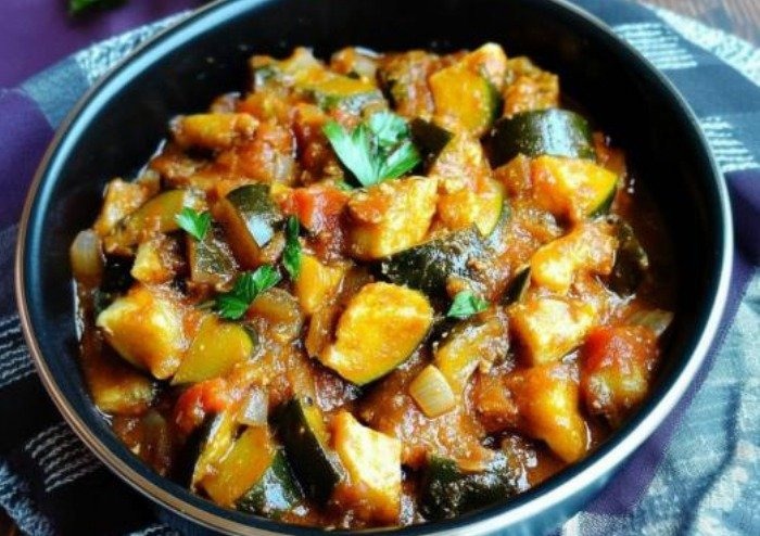 Poulet aux Courgettes façon Tajine