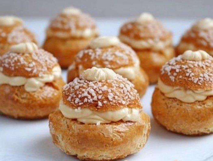 Choux à la crème pâtissière