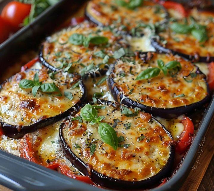 Aubergines à la Parmigiana