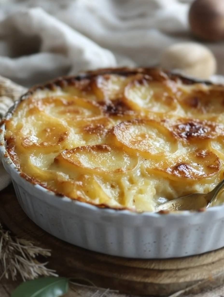 délice crémeux du Gratin Dauphinois