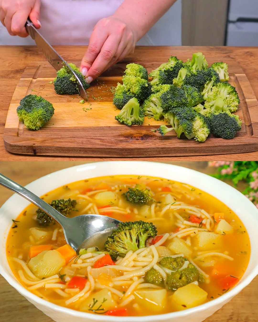 Recette de soupe au brocoli