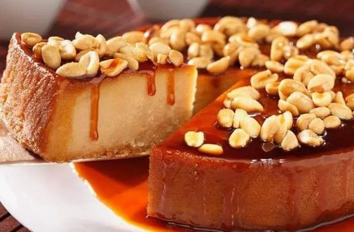 Flan aux cacahuètes 