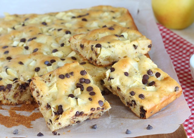 Gâteau aux Pommes et Pépites de Chocolat