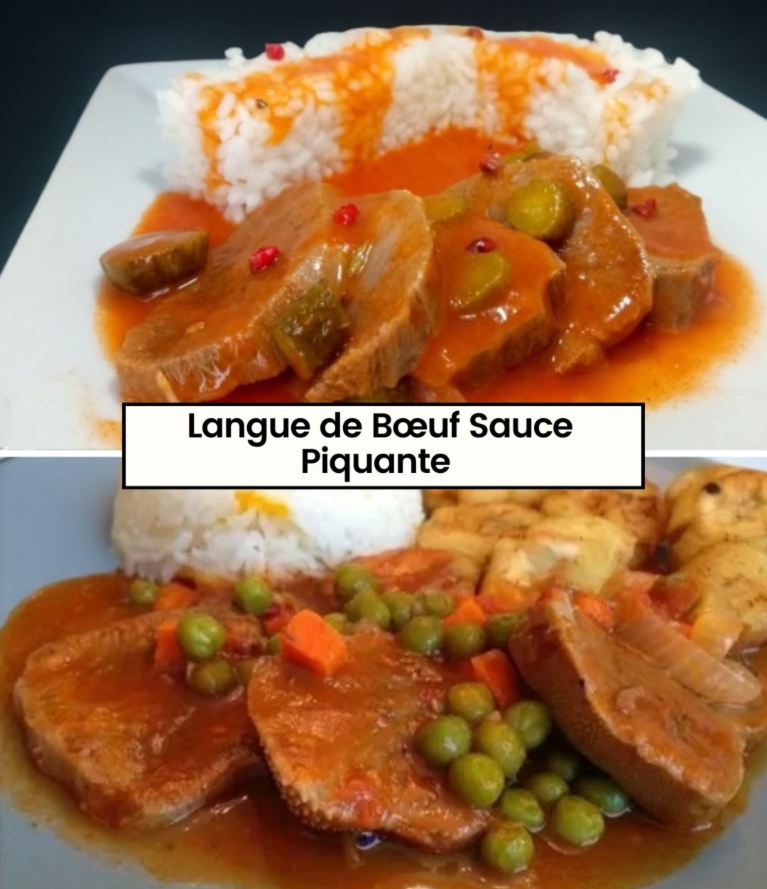 Langue de Bœuf Sauce Piquante