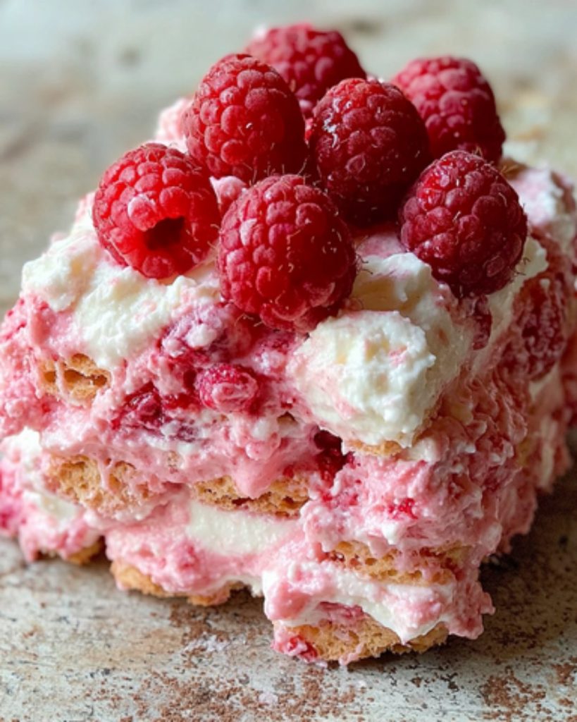 Tiramisu aux Framboises et Biscuits Roses de Reims, Douceur Fruitée et Gourmande