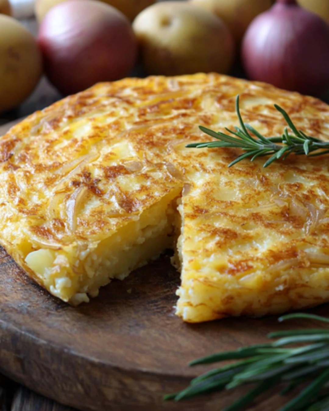 Tortilla Espagnole au Fromage Fondant : Un Classique Revisité