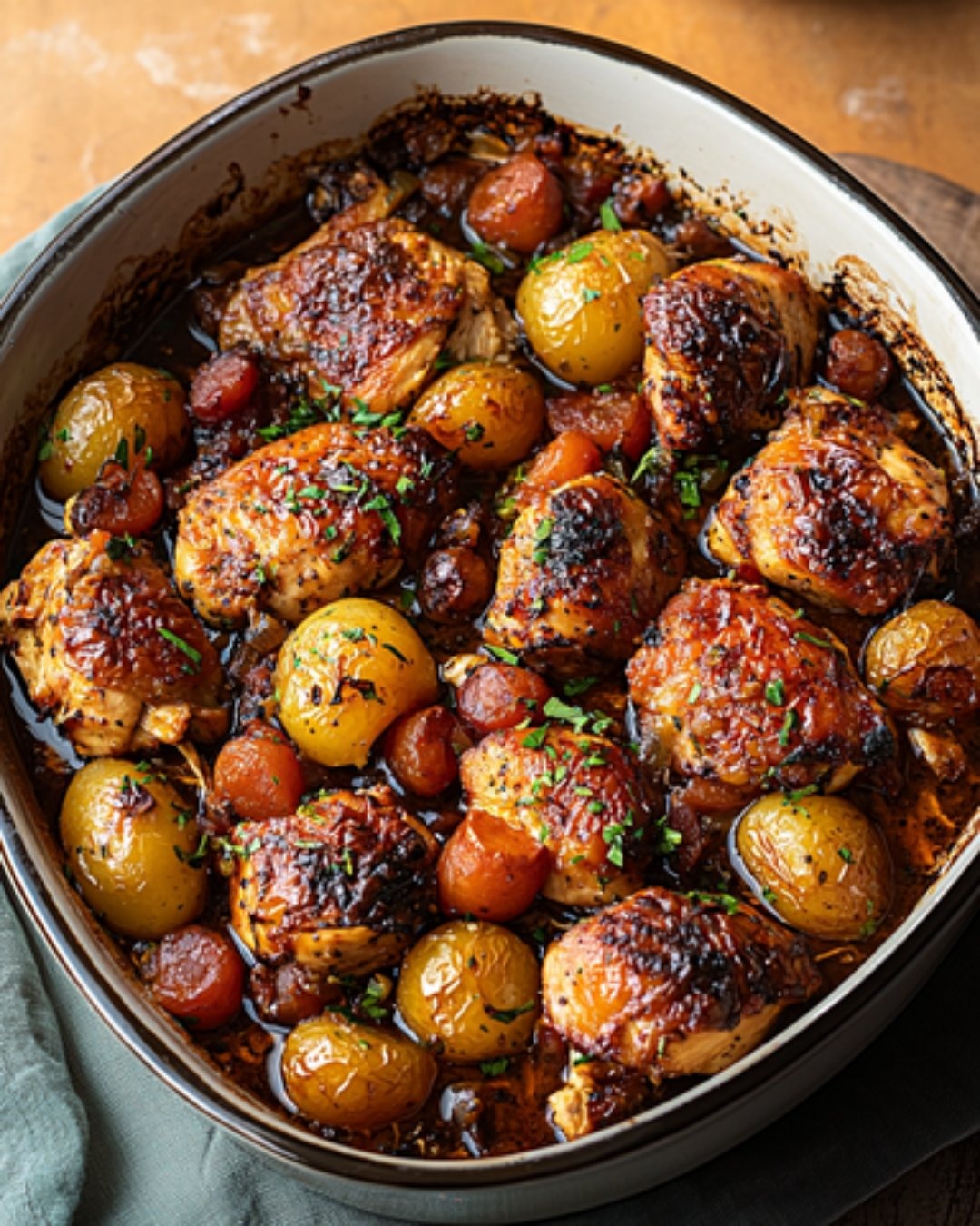 Casserole de Poulet Portugais