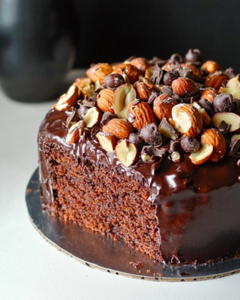 Cake Amandes/Noisettes Chocolat