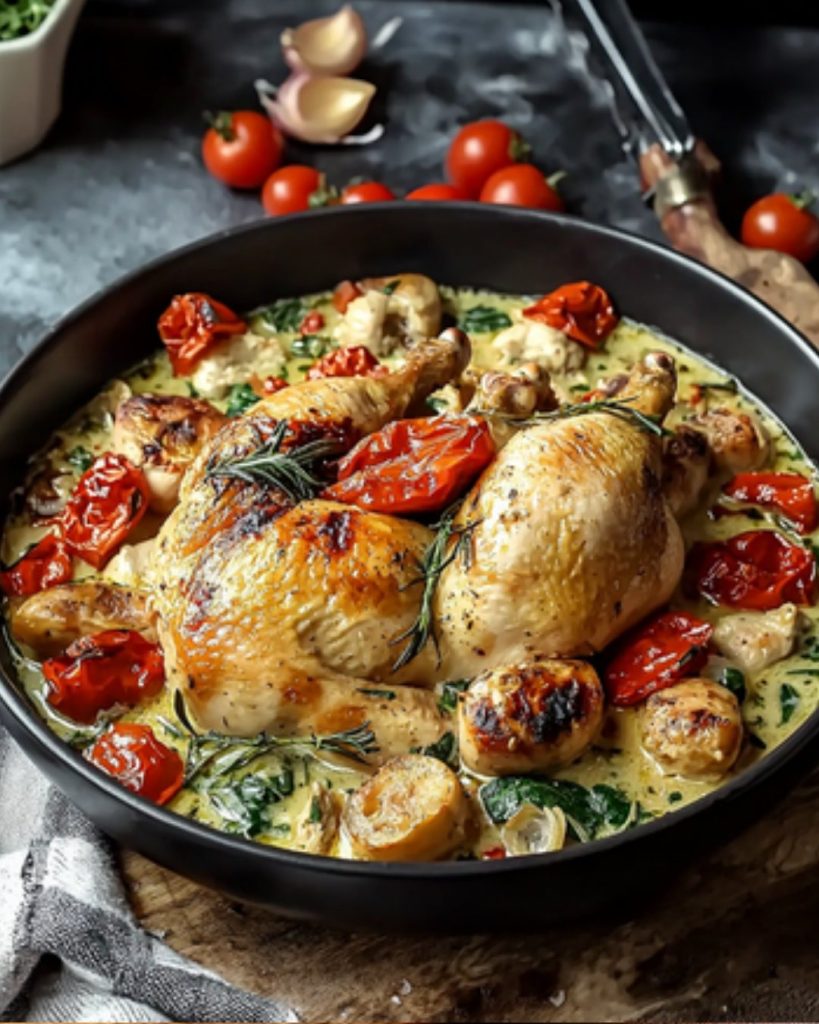 Poulet à la Toscane