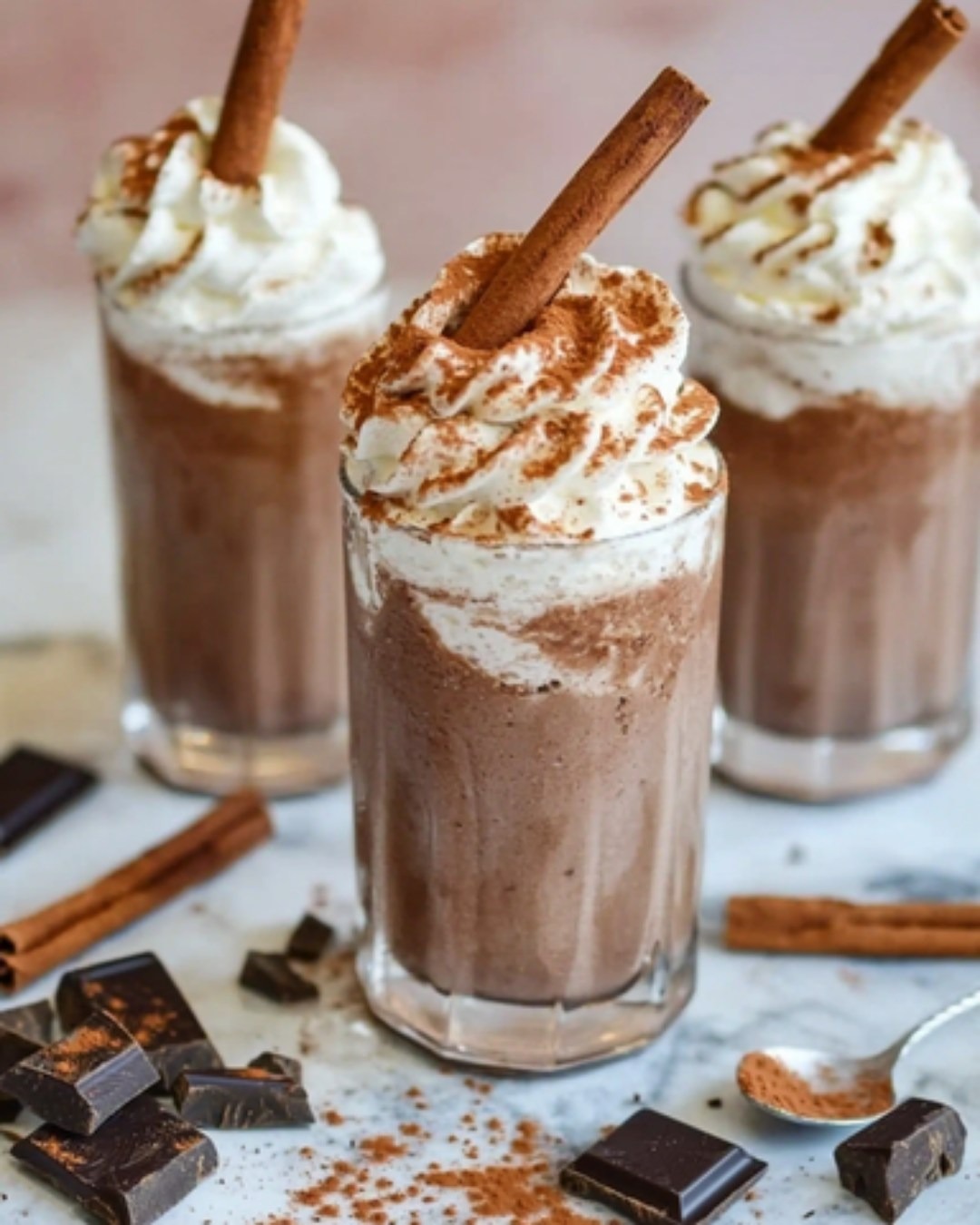 Chocolat Froid à la Cannelle, un Délice Épicé et Frais 