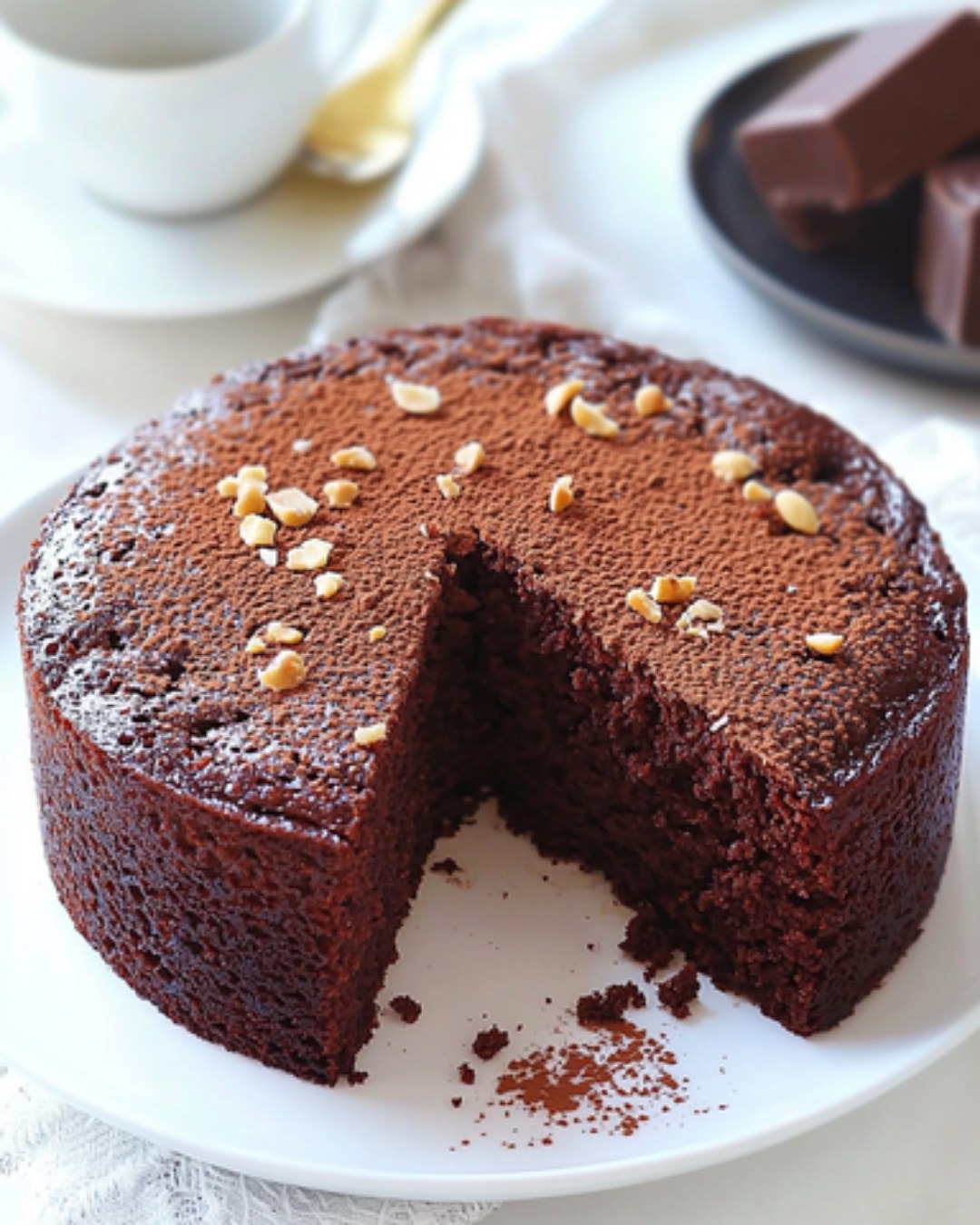 Gâteau au Yaourt et Cacao en Poudre