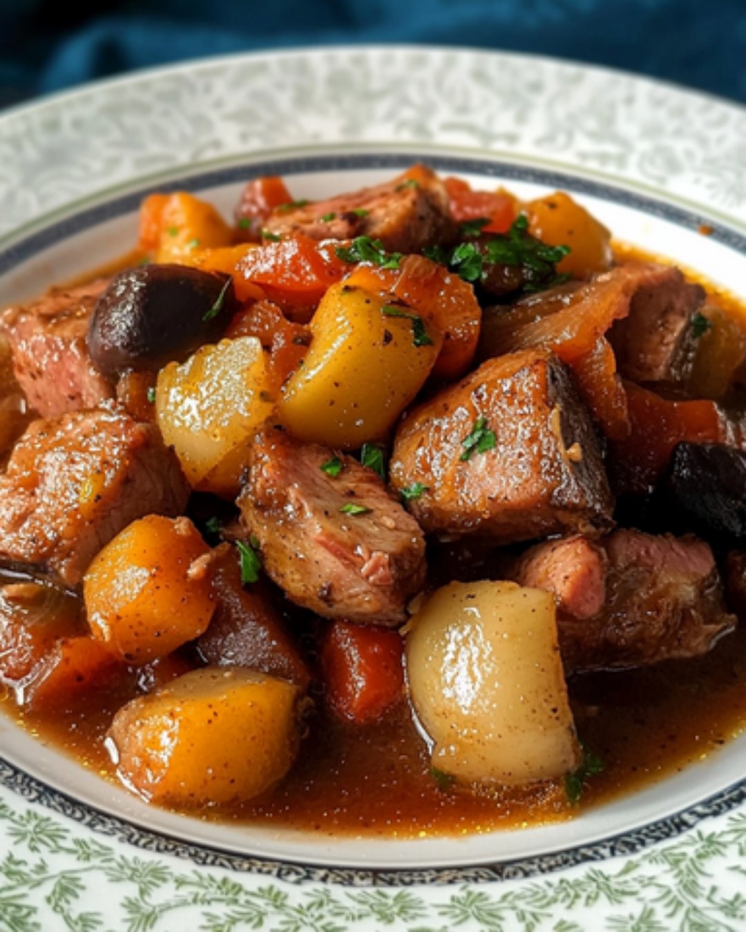 Sauté de Porc à la Portugaise à Ma Façon