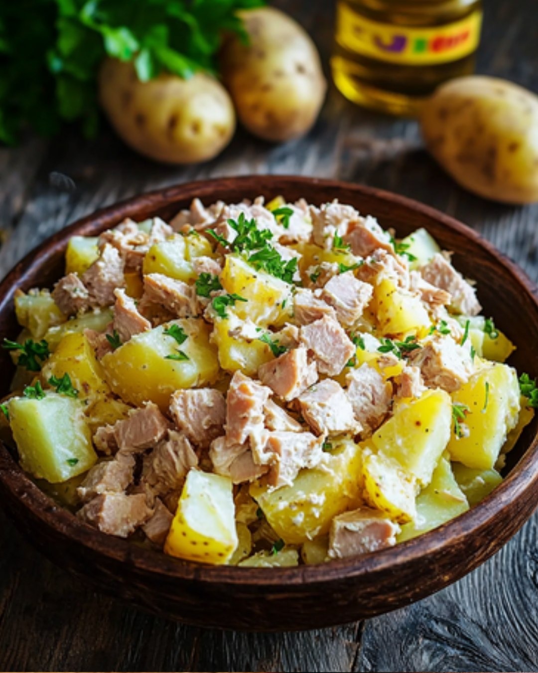 Salade de Pommes de Terre au Thon