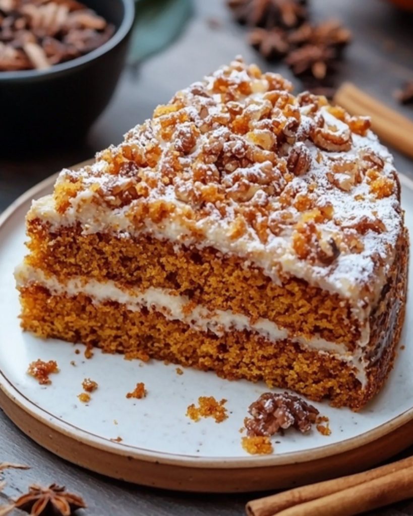 Gâteau à la courge butternut {vegan}