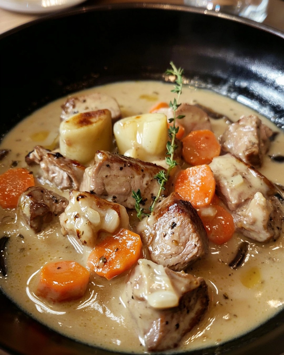 Blanquette de veau à l’ancienne