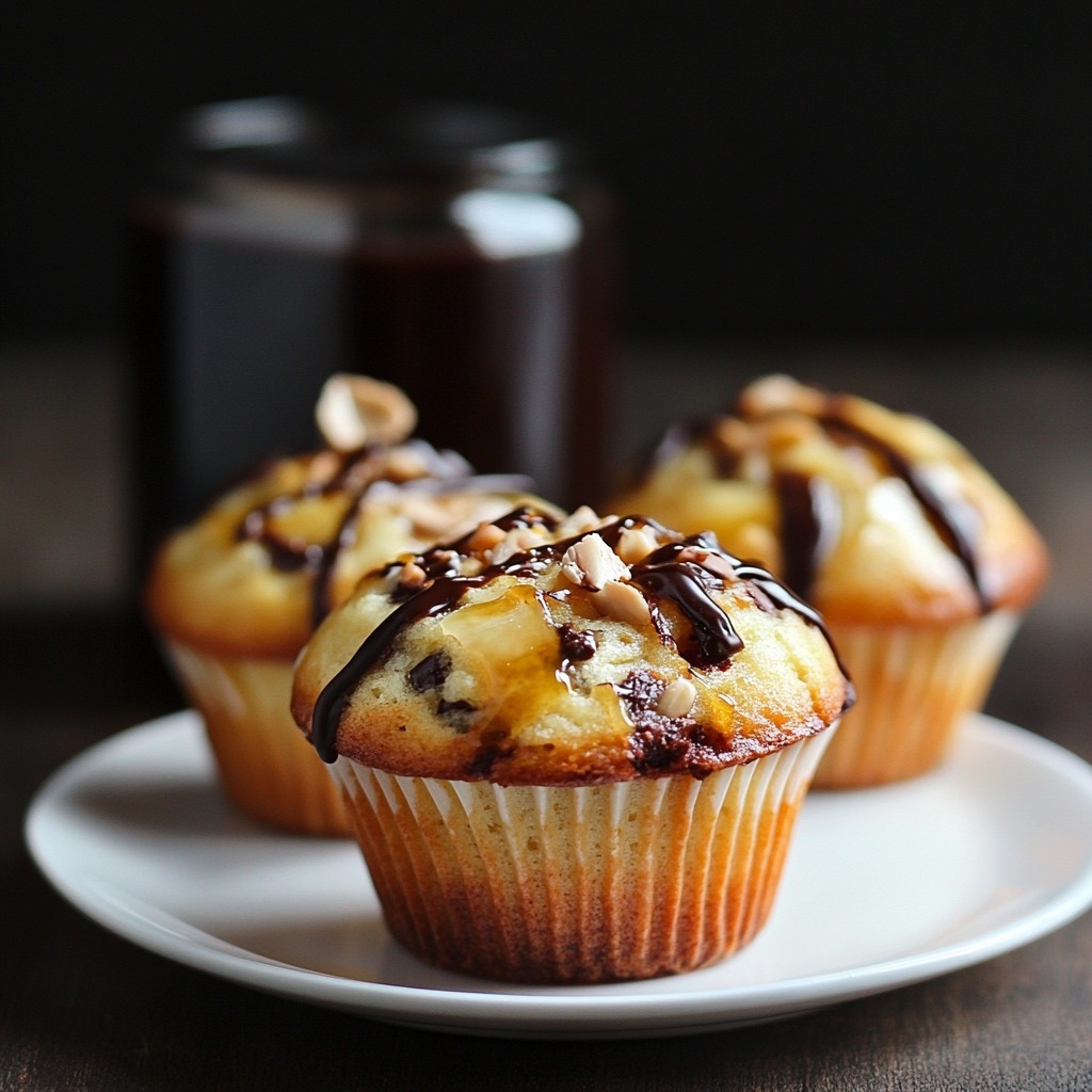 Muffins aux Poires et Chocolat