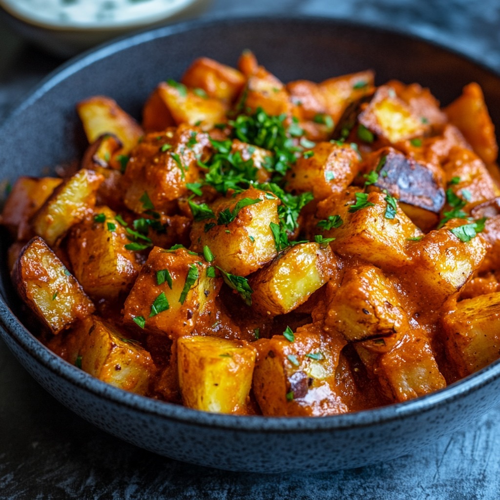 Les patatas bravas