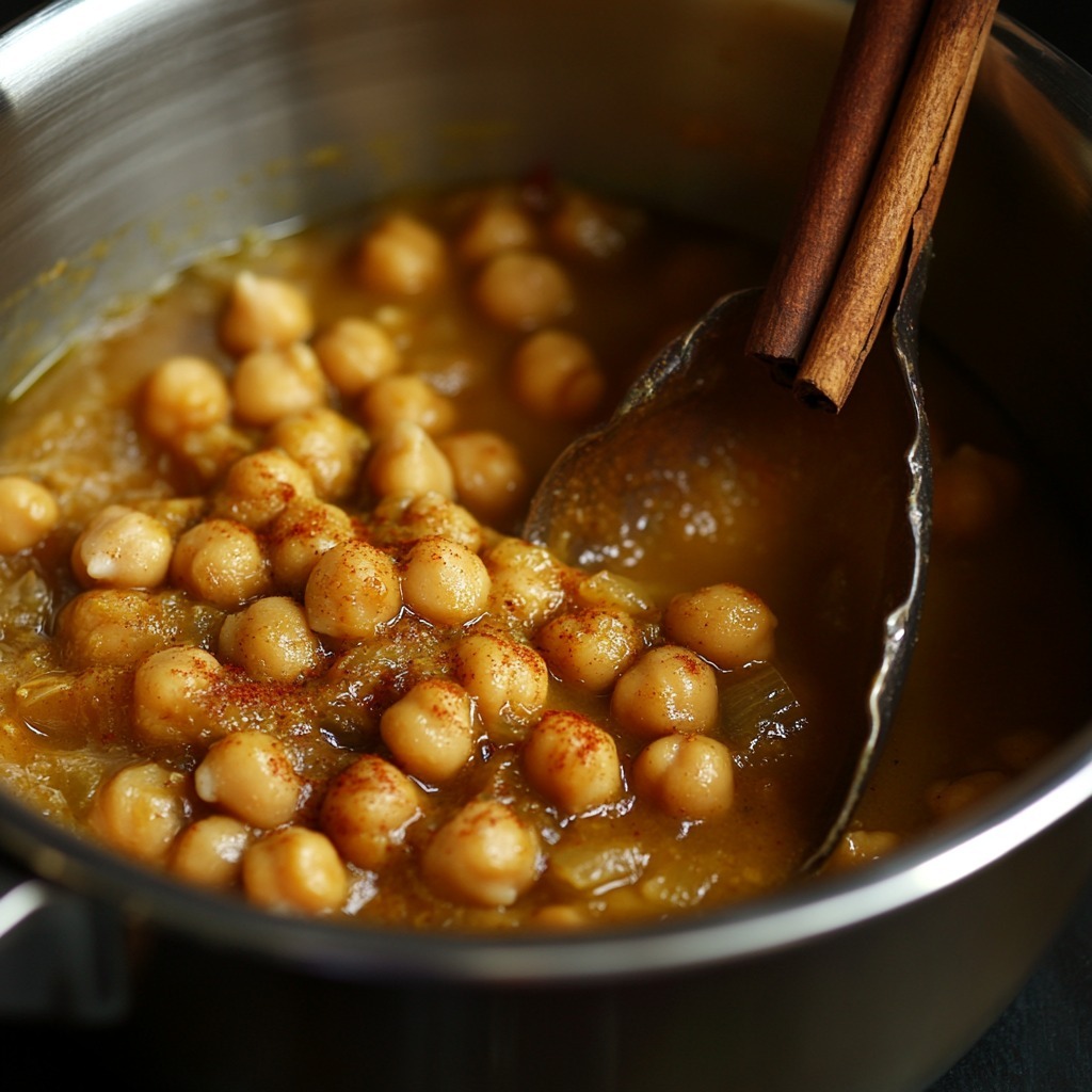 La citrouille aux pois chiches