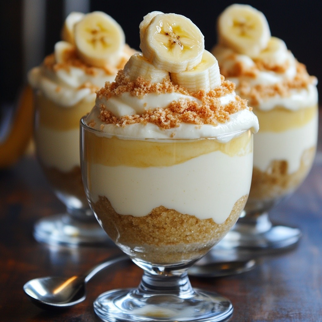 Le pudding à la banane