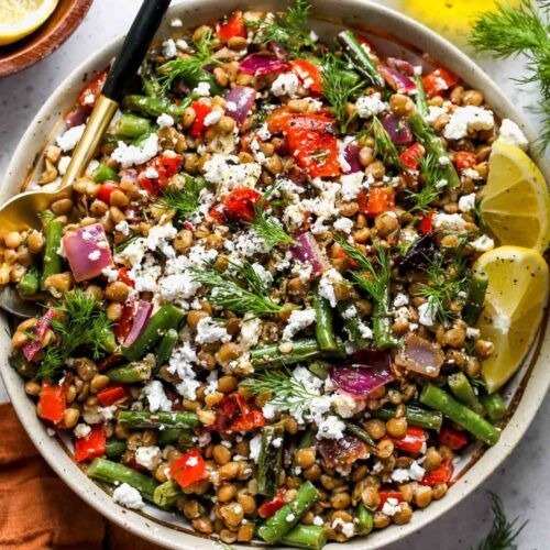 Salade de lentilles gourmande