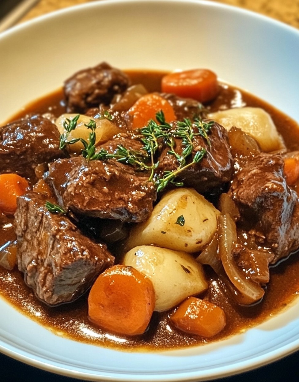 Bœuf Bourguignon Maison