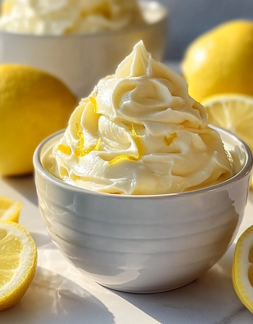 Crème au citron saine, sans œufs et sans sucre raffiné