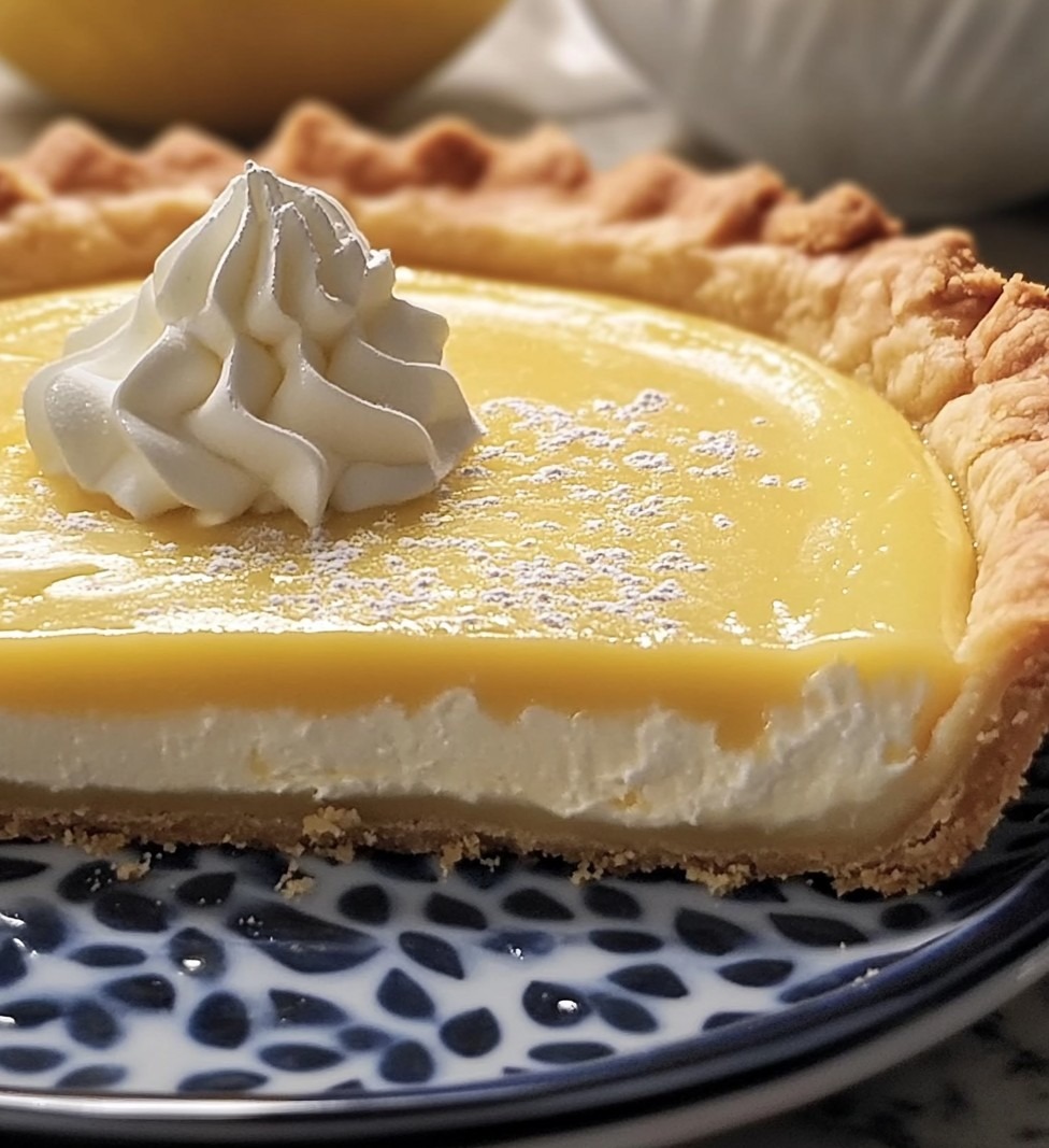 Tarte au mascarpone et au citron