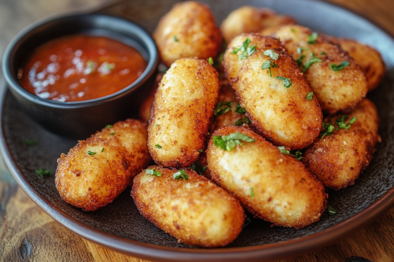 Les croquettes de pommes de terre