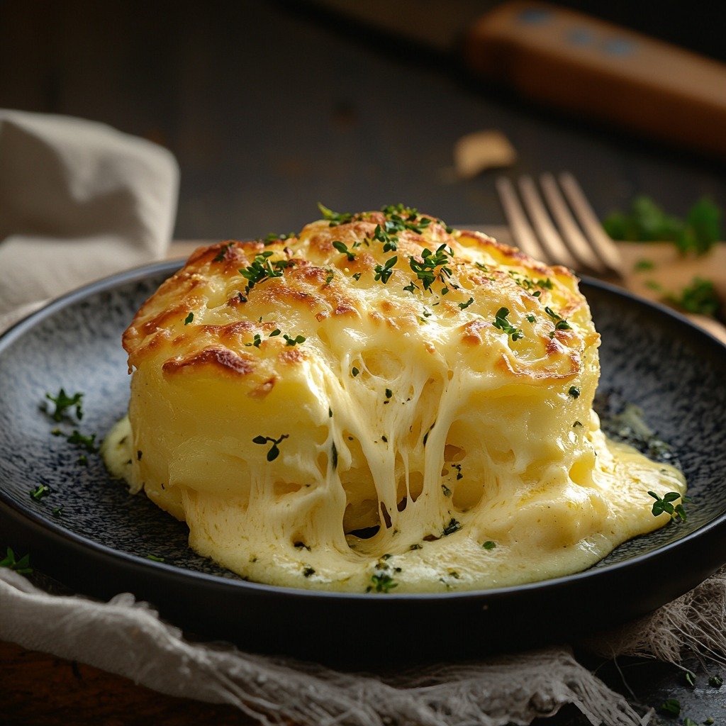 soufflé de pommes de terre