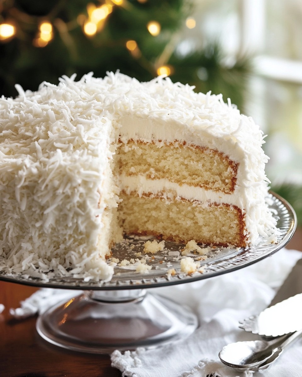 gâteau de rêve à la crème de noix de coco