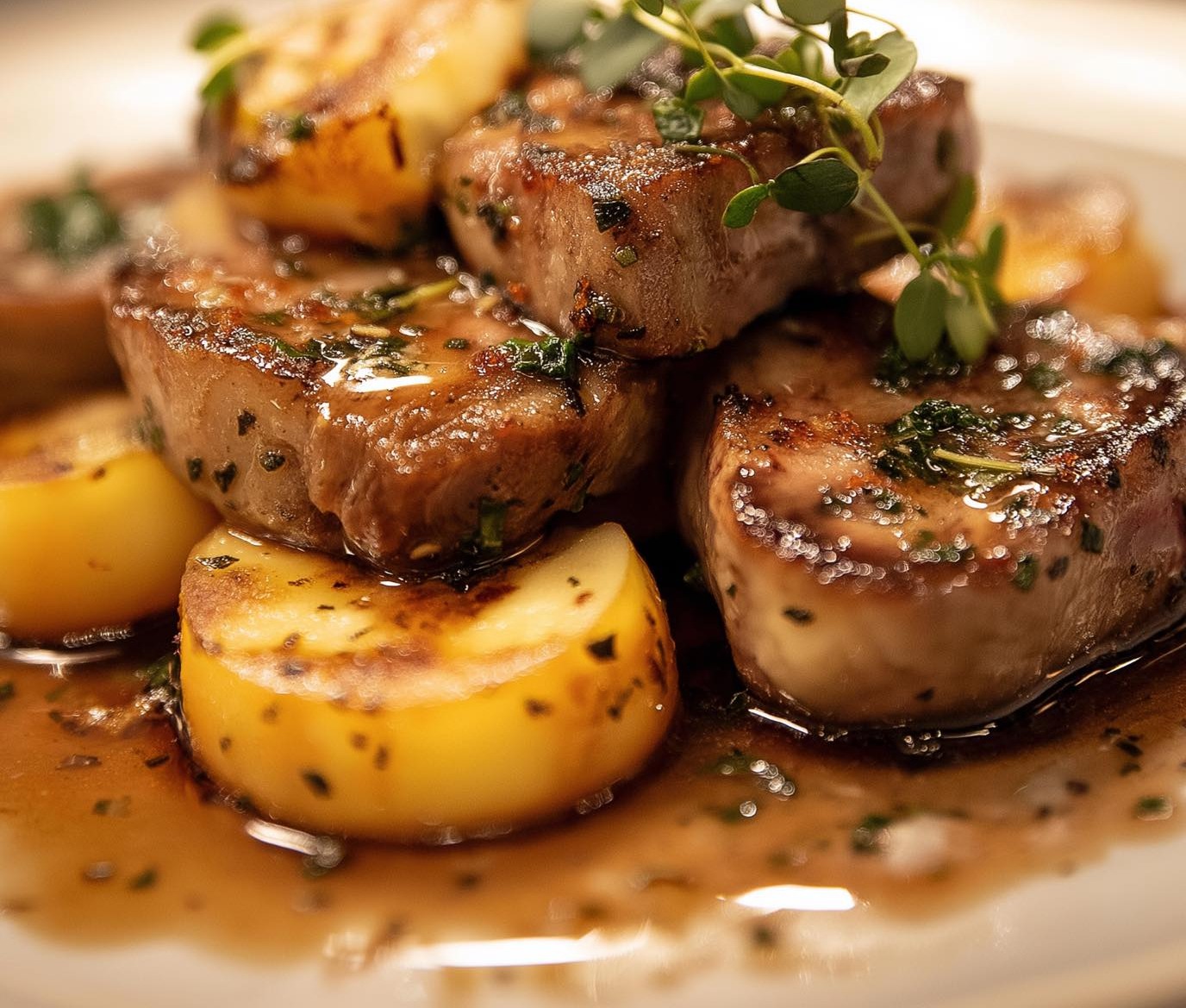 Paupiettes de Veau à la Crème 