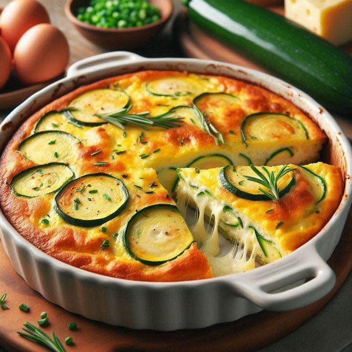 Flan de Courgettes à la Feta