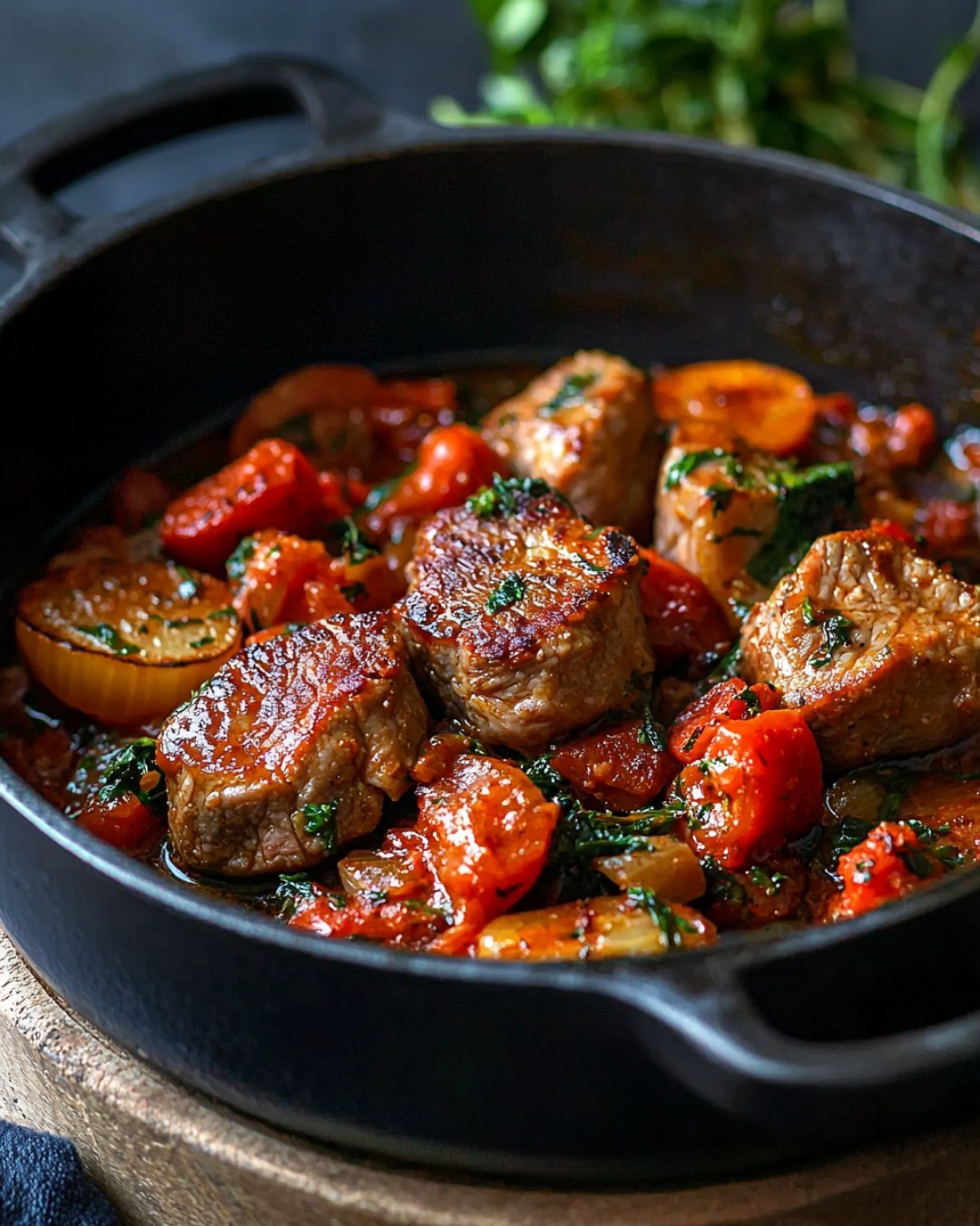 Sauté de veau à la Provençale