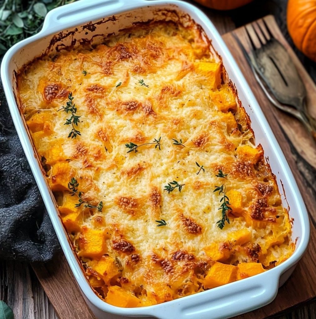 Hachis Parmentier au Poulet et Potimarron