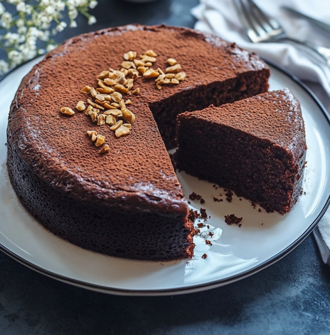 Gâteau au Yaourt et Cacao en Poudre