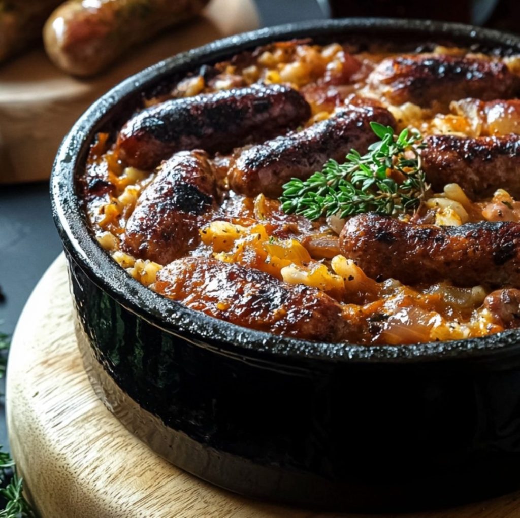 Cassoulet au Confit de Canard et Saucisses