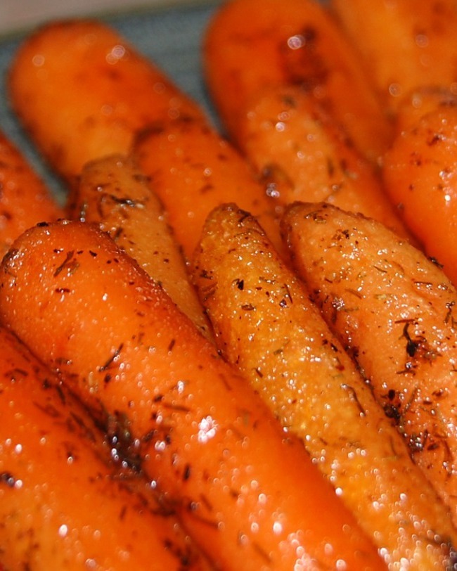 Carottes à l’ail et au parmesan cuites à l’airfryer 