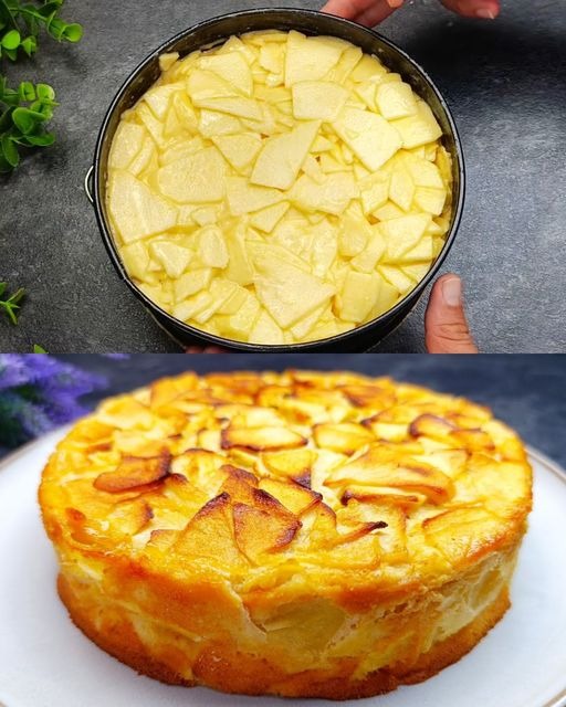  gâteau hypocalorique aux pommes et au beurre de cacahuète