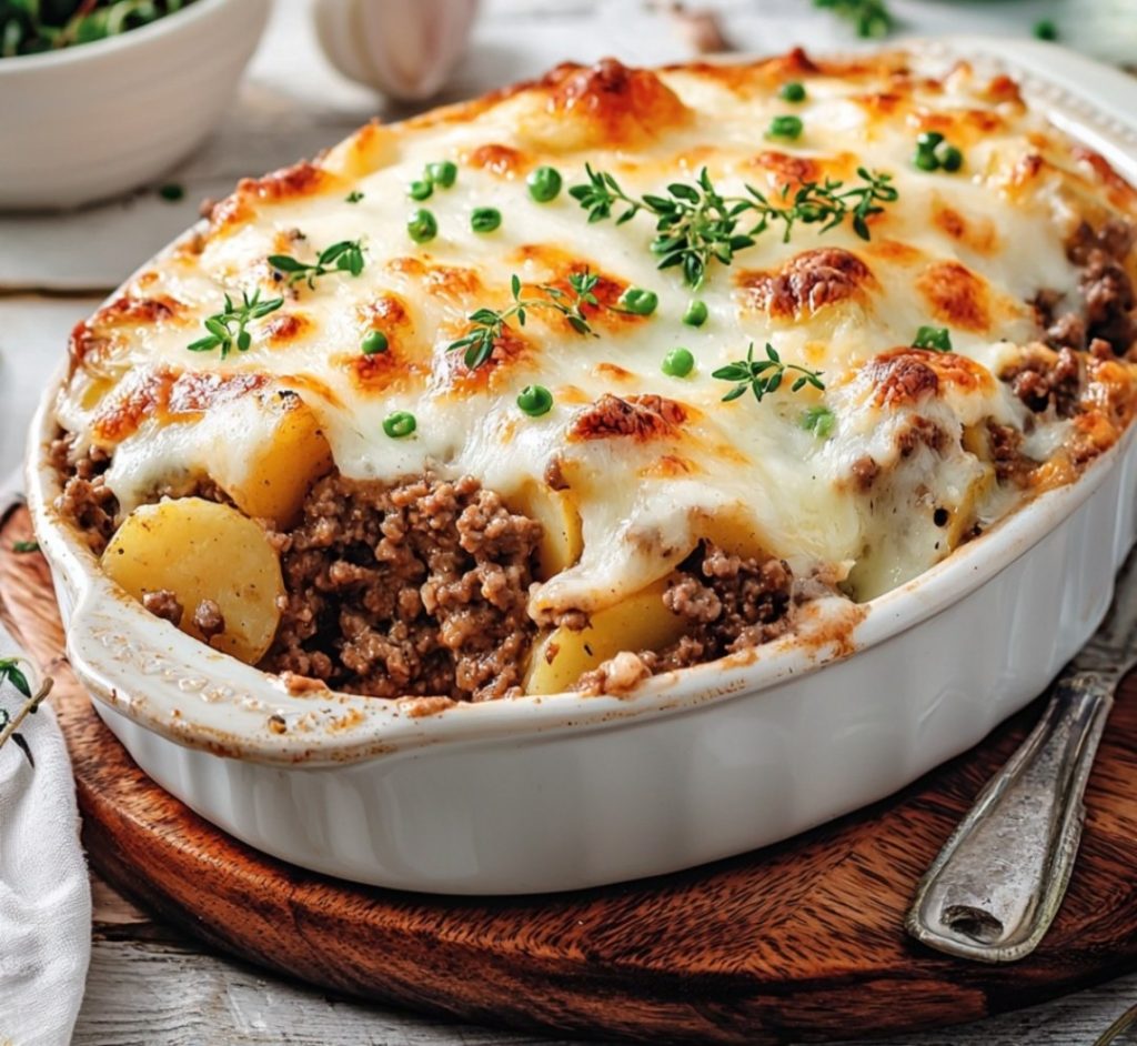 Casserole de Bœuf Haché et Pommes de Terre