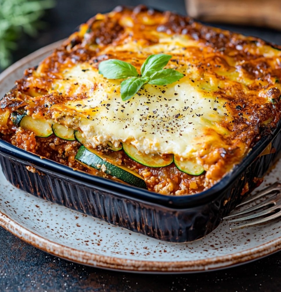 Courgettes façon Moussaka