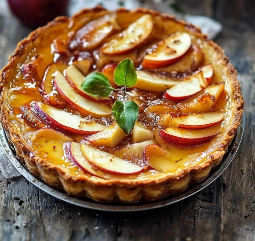 Flan aux Pommes pour Se Souvenir du Goût des Choses