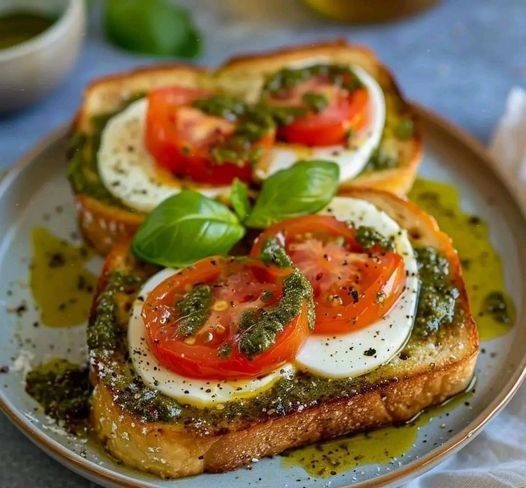 Pain Perdu au Pesto