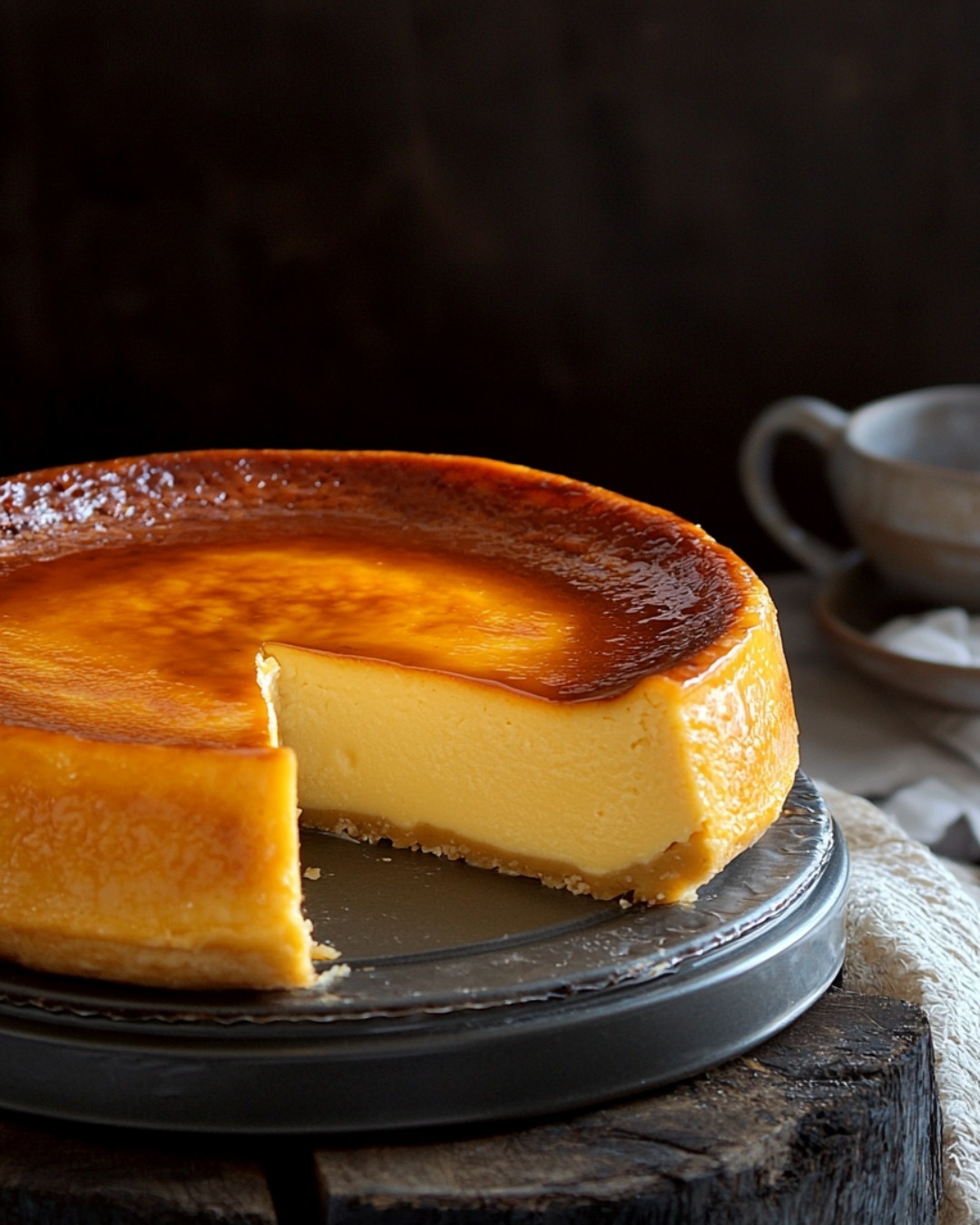 Flan Pâtissier sans Pâte