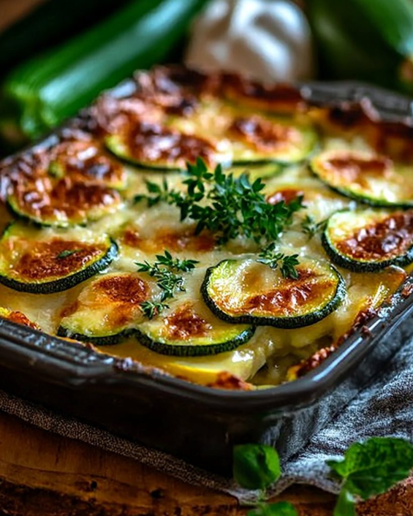 Courgiflette (Tartiflette aux Courgettes)